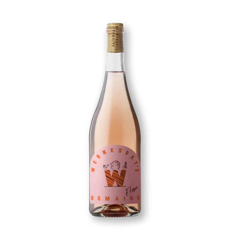 Wednesdays Domaine Elan wino różowe bezalkoholowe