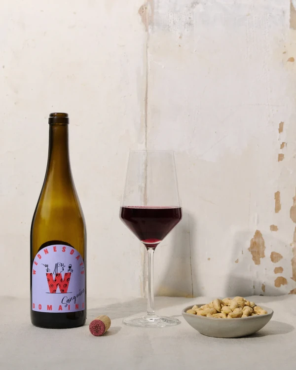 Wednesdays Domaine Sanguine wino czerwone bezalkoholowe